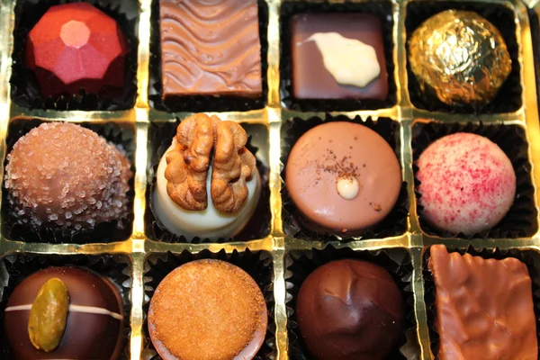 Chocolade-collectie — Stockfoto