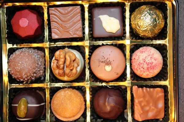 Chocolade-collectie — Stockfoto