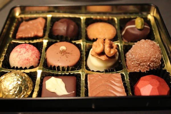 Chocolade-collectie — Stockfoto