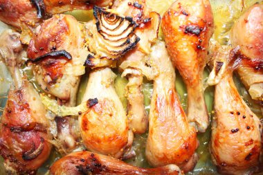 kızarmış tavuk drumsticks