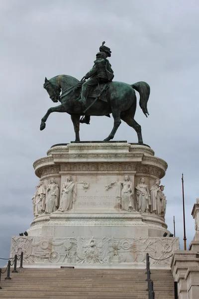 İtalyan anıt Vittorio Emanuele — Stok fotoğraf