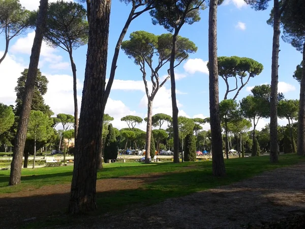 Vista al parque italiano — Foto de Stock