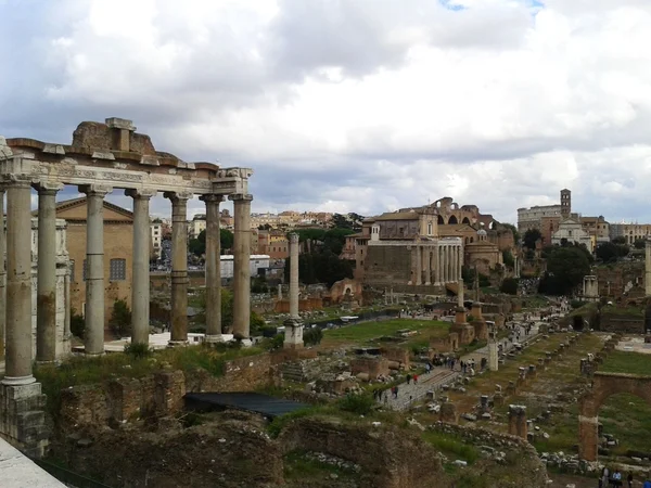 Vista del Foro Romano — Foto de Stock