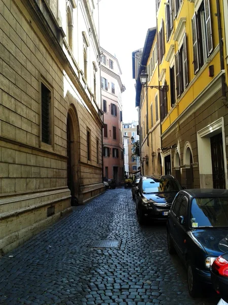 Typisch Romeinse straat — Stockfoto