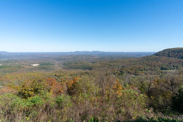 Vista Largo Ruta Escénica Norte Arkansas Imágenes de stock libres de derechos