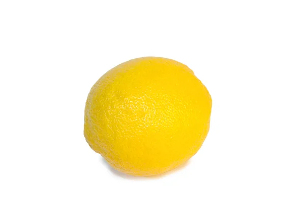Limão em um fundo branco — Fotografia de Stock