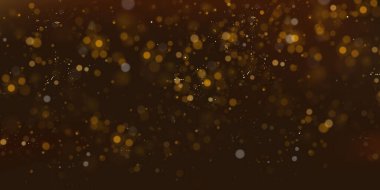 Peri tozunun parıldayan parçacıkları. Sihirli kavram. Soyut şenlik arka planı. Noel arkaplanı. Alan arkaplanı.