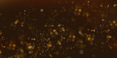 Peri tozunun parıldayan parçacıkları. Sihirli kavram. Soyut şenlik arka planı. Noel arkaplanı. Alan arkaplanı.