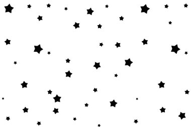 Parıltılı yıldız konfetileri. Hafif arkaplan. Beyaz soyut doku. Şenlik dekorasyonu. Yeni yıl Noel 'i. Zarif davet şablonu.