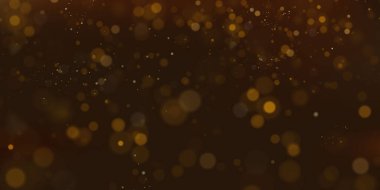 Peri tozunun parıldayan parçacıkları. Sihirli kavram. Soyut şenlik arka planı. Noel arkaplanı. Alan arkaplanı.