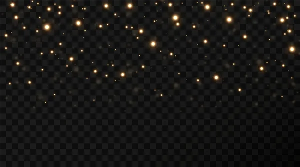 Les Étoiles Confettis Noël Tombent Les Étoiles Brillantes Volent Travers — Image vectorielle