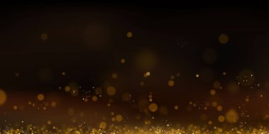 Peri tozunun parıldayan parçacıkları. Sihirli kavram. Soyut şenlik arka planı. Noel arkaplanı. Alan arkaplanı.