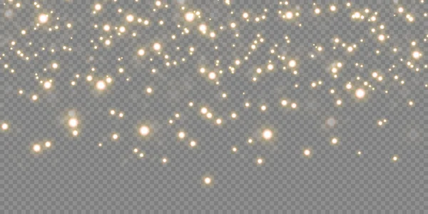 Les Étoiles Confettis Noël Tombent Les Étoiles Brillantes Volent Travers — Image vectorielle