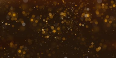 Peri tozunun parıldayan parçacıkları. Sihirli kavram. Soyut şenlik arka planı. Noel arkaplanı. Alan arkaplanı.