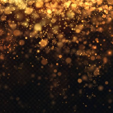 Peri tozunun parıldayan parçacıkları. Sihirli kavram. Soyut şenlik arka planı. Noel arkaplanı. Alan arkaplanı.