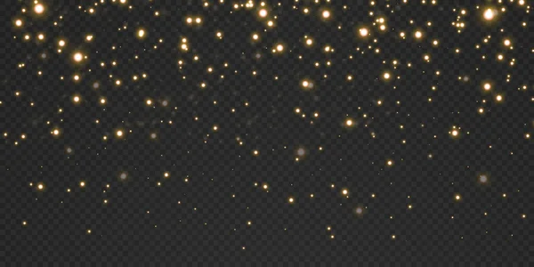 Les Étoiles Confettis Noël Tombent Les Étoiles Brillantes Volent Travers — Image vectorielle