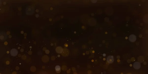 透明な黒の背景に光のコンフェッティと小さな輝く金のライトのクリスマスのお祝いの背景 金の質感を輝く 豪華グリーティングリッチカードのクリスマス効果 — ストックベクタ