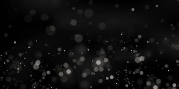 Latar Belakang Natal Debu Bersinar Sinar Natal Confetti Bokeh Dan - Stok Vektor