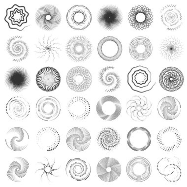 Radyal hız çizgileri koyu noktalı eğriler girdap şeklinde ince yarım ton ince soyut desenler web sayfaları için uygulanır logo oyunları poster çerçeve simgelerini indirir iş kartı sitesinin tasarımı