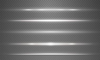 Şeffaf bir arkaplanda parlak beyaz dalgalı bir ışık çizgisi. Beyaz ışık, elektrik ışığı, ışık efekti. Oyun, video, fotoğraf, çağrı, HUD için eğri ışık satırı png.