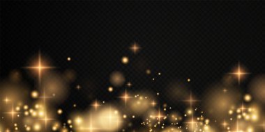 Bokeh ışıkları arka planı etkiler. Parlayan tozun Noel arkaplanı Parlayan bokeh konfetisinin ve tasarımın için kıvılcım dokunun kıvılcımı. 