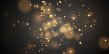 Bokeh ışıkları arka planı etkiler. Parlayan tozun Noel arkaplanı Parlayan bokeh konfetisinin ve tasarımın için kıvılcım dokunun kıvılcımı. 