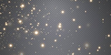 Bokeh ışıkları arka planı etkiler. Parlayan tozun Noel arkaplanı Parlayan bokeh konfetisinin ve tasarımın için kıvılcım dokunun kıvılcımı. 