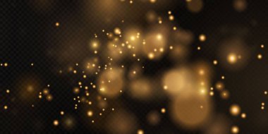 Bokeh ışıkları arka planı etkiler. Parlayan tozun Noel arkaplanı Parlayan bokeh konfetisinin ve tasarımın için kıvılcım dokunun kıvılcımı.