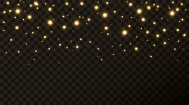 Bokeh ışıkları arka planı etkiler. Parlayan tozun Noel arkaplanı Parlayan bokeh konfetisinin ve tasarımın için kıvılcım dokunun kıvılcımı.