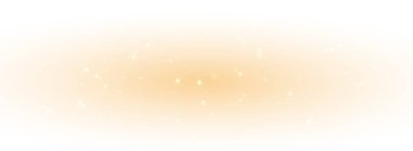 Christmas background with powder dust light. Magical shining gold dust with fine, sparkling bokeh particles gently falling. A fantastic shimmer effect. Vector stock illustration.