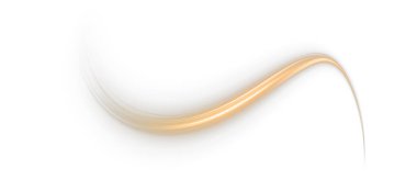 Golden light twirl with a curved luminous effect. Radiant golden circle and glowing pedestal, podium, or platform stock illustration