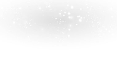 Gümüş-gri bokeh ışıkları olan yatay vektör arkaplan, şenlikli bir Noel ya da yeni yıl kutlaması için parlıyor ve dağılıyor. Posterler, afişler ve arkaplanlar için mükemmel kopya alanı içerir