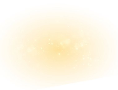 Stock illustration featuring festive golden dust particles, perfect for Christmas designs and holiday-themed projects.