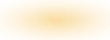 Christmas background with powder dust light. Magical shining gold dust with fine, sparkling bokeh particles gently falling. A fantastic shimmer effect. Vector stock illustration.