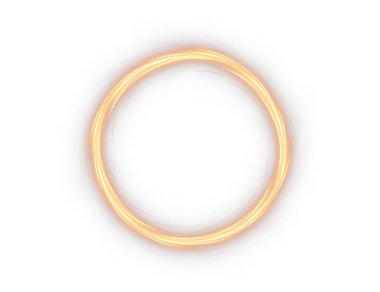 Golden spiral with a luminous effect. Radiant vortex lines on a transparent background a stock illustration