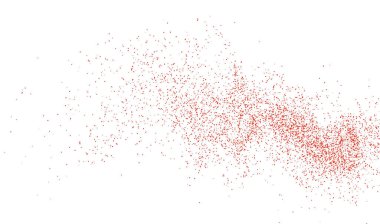 red spice burst flying chili powder, paprika dust, curry particles, and falling pepper captured in motion with selective focus on a white background for culinary visuals.