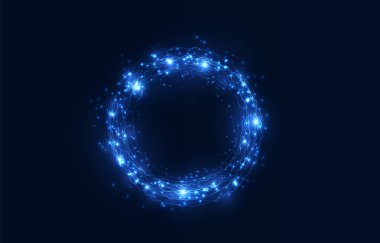 Stock vector illustration of ball lightning on a transparent background an abstract plasma sphere with electric discharge.