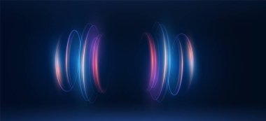 Glowing light beams and glittering curves in motion with lens flares and abstract spark effects ideal for luxurious, futuristic, and energetic visual designs.