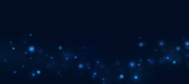 festive winter themed background featuring intricate snowflake shapes, frosty textures, and a dreamy blue palette. Glittering ice crystals, seasonal decorations, and abstract patterns evoke a magical