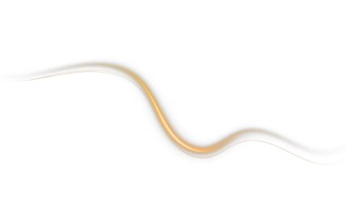 Golden light twirl with a curved luminous effect. Radiant golden circle and glowing pedestal, podium, or platform stock illustration