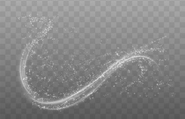 Parlayan beyaz ışıltılar ve ışıldayan yıldız şekilli neşeli parçacıklar, havai fişekler ve ışık efektleri lüks tatil temaları, kutlamalar ve zarif dekorlar için idealdir..