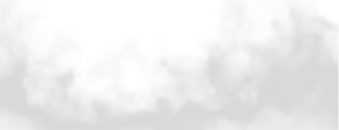 Stock illustration of realistic dark and black smoke or cloud formations, isolated on a transparent background for easy use in design projects.