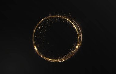 radiant golden spiral with glittering light effects, evoking elegance, vitality, and festive charm. Dynamic motion and three-dimensional glow enhance its abstract beauty, making it perfect for holiday