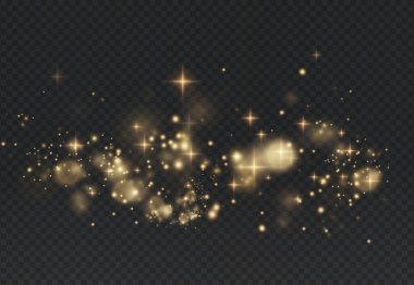 Yumuşak Altın Bokeh Işık Arkaplanı