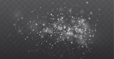 Beyaz Noel Neşeli Işık Parçacıkları ve Parlayan Tatil Efekti