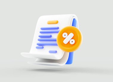 Yapılacaklar listesi için 3D pano yönetimi, proje planı, özet listesi, atama ve sınav üzerinde verimli çalışma, üretkenlik çözüm simgesi. 3d resimleme