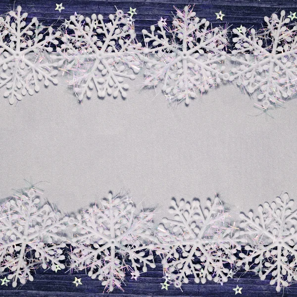 Blue winter background — Stock Photo, Image