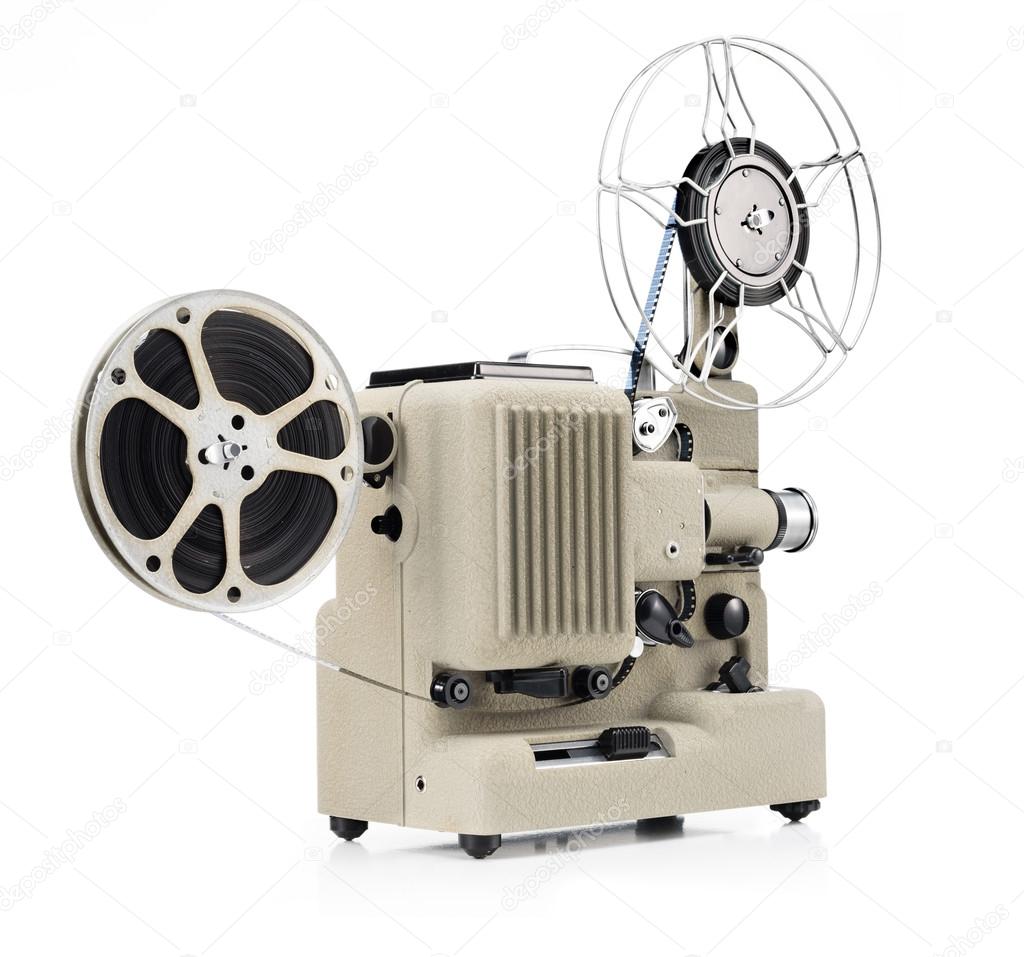 vintage film projector