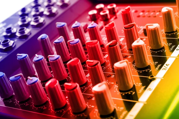 Dj mixing console — Stock Photo, Image