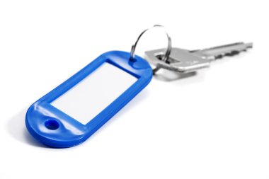 Mavi anahtar etiketi